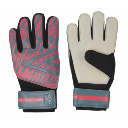 Перчатки вратарские UMBRO(Размер 11), красный/серый, модель №6