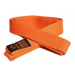 Пояс для единоборств SOLTAS(Premium), 240 см. (оранжевый)