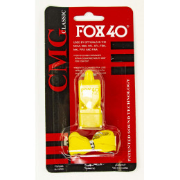Свисток FOX40 CLASSIC GMS (модель A-44), 120дБ, желтый