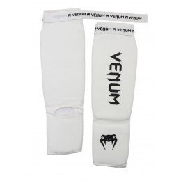 Защита голени и стопы VENUM(чулком)с липучкой, белый, 3XL