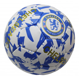Мяч футбольный CHELSEA FC, белый/голубой, №5