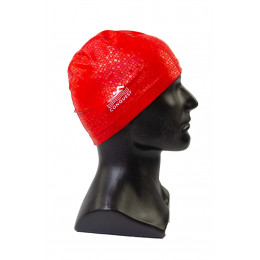 Шапочка для плавания CONQUEST Scales (A-20), красная