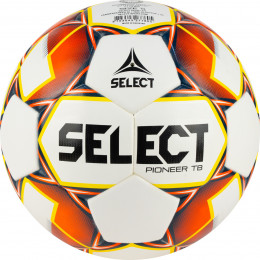 Мяч для футбола SELECT Pioneer TB (№4) , бел/оранж, модель №3