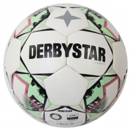 Мяч для футбола DERBY STAR TEMPO TT (№5) , бел/черн/зелен, модель №2