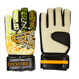 Перчатки вратарские OXXFIRE(NEW), оранжевый/желтый/черный, 7