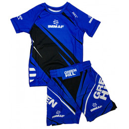 Набор майка/шорты (4 комплекта) GREEN HILL(NEW MODEL) 179, детские, цвет синий, 152 (6-7л)-XS(9-10л)