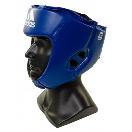 Шлем боксерский Adidas(NEW), открытый, синий, найлекс, M
