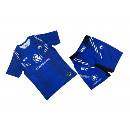 Комплект шорты/футболка (2) VENUM UFC(CRYPTO)12049, цвет синий(XXL)