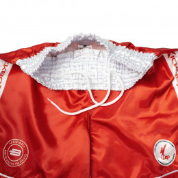 Шорты для кикбоксинга BoyBo KNOCK OUT, IK-33 (одобрено ФКР), красный (XL)
