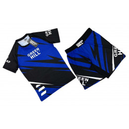 Набор майка/шорты(6 комплектов) GREEN HILL 3011 TR, детский (синий), (128-XS)